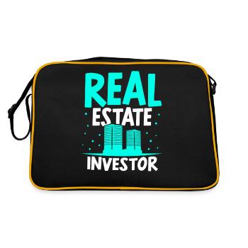 Investisseur immobilier Investisseurs investisseurs immobiliers - Sac Retro - noir/or - Dos