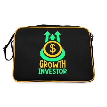 Growth Investor Growth Growth Invest Investors - Retro Bag - black/gold - Back