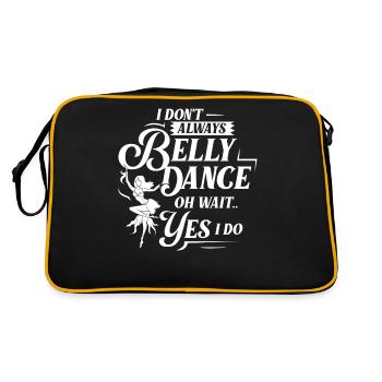 Danse du ventre Danse orientale Musique Danseur - Sac Retro - noir/or - Dos