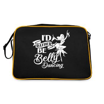 Danse du ventre Danse orientale Musique Danseur - Sac Retro - noir/or - Dos
