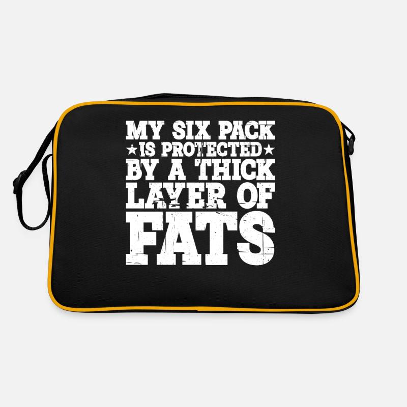 Mon pack de six est protégé par une épaisse couche de graisses3 Sac Retro