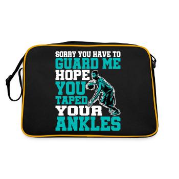 J’espère que vous avez scotché vos chevilles 2 - Sac Retro - noir/or - Dos