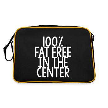 100% sans gras au centre 4 - Sac Retro - noir/or - Dos