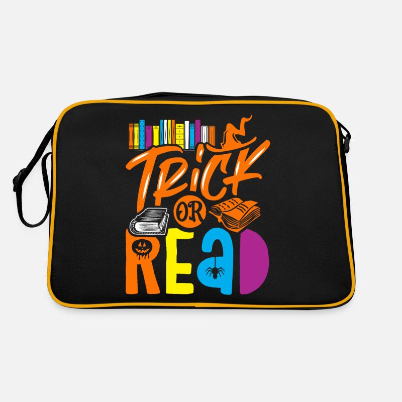 Librarian Tshirt Library Halloween Costume Trick Sac Retro