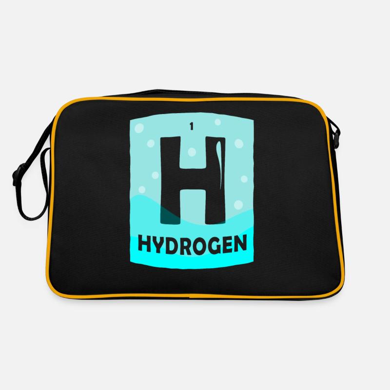 Hydrogen Energy Hydrogen Element Retro Bag