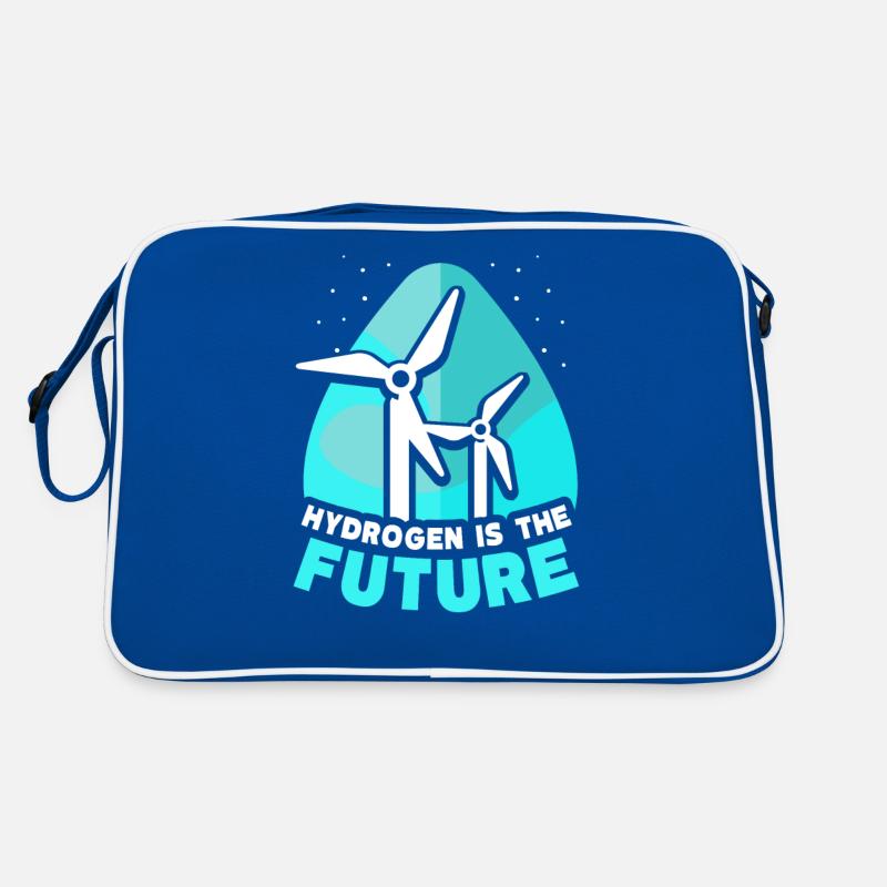 Hydrogen is the future Element hydrogen Retro Bag
