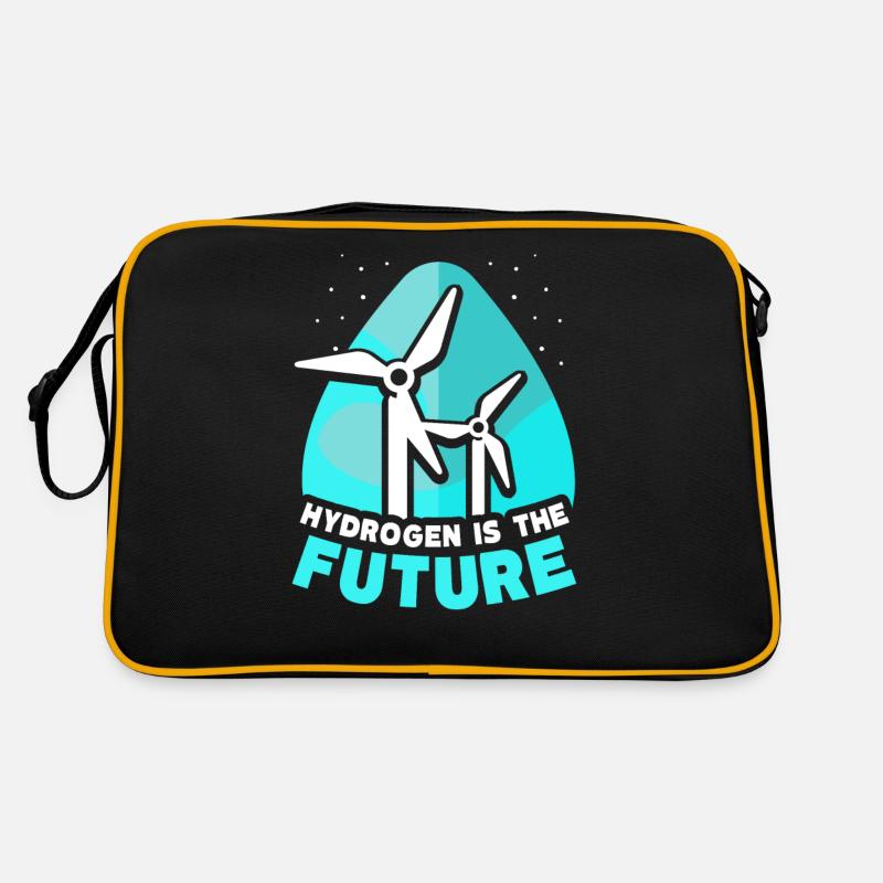 Hydrogen is the future Element hydrogen Retro Bag