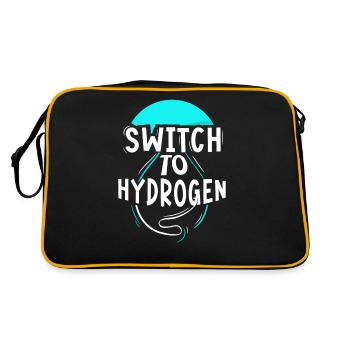 Switching to Hydrogen Element Energy Hydrogen - Retro Bag - black/gold - Back