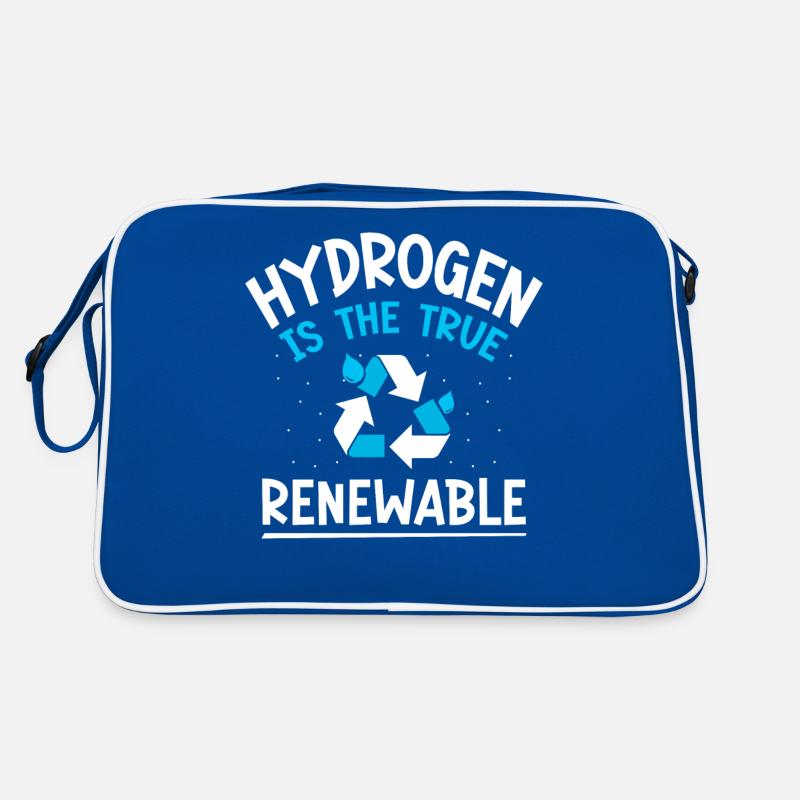 Hydrogen is the true renewable energy Retro Bag