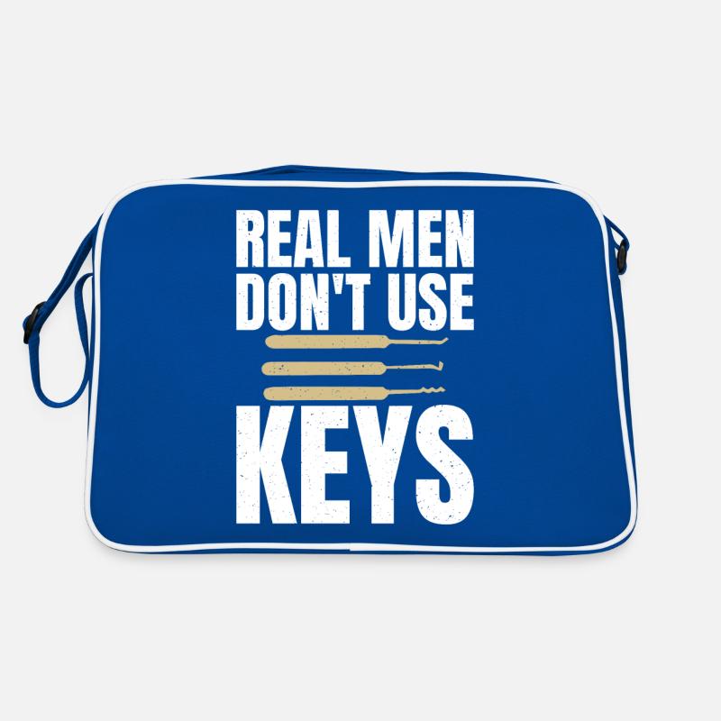 Locksmith Saying For Men Women Locksmith Retro Bag