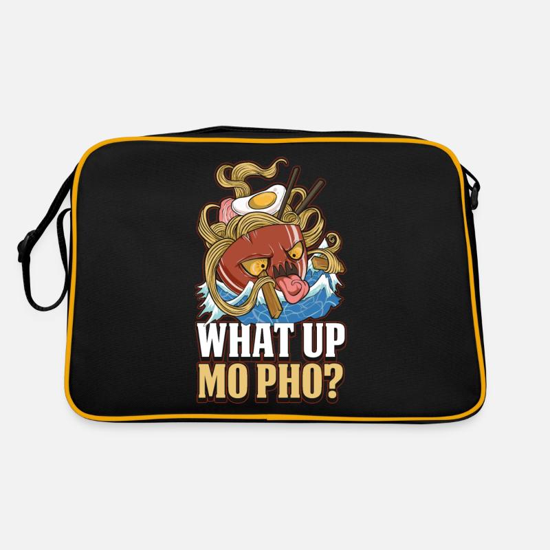 What Up Pho Pho Geschenk Retro Tasche