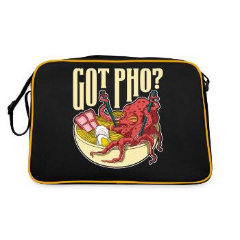 Got Pho Pho Gift - Retro Bag - black/gold - Back