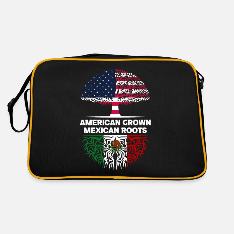 American grown Mexican Roots Mexico Retro Bag