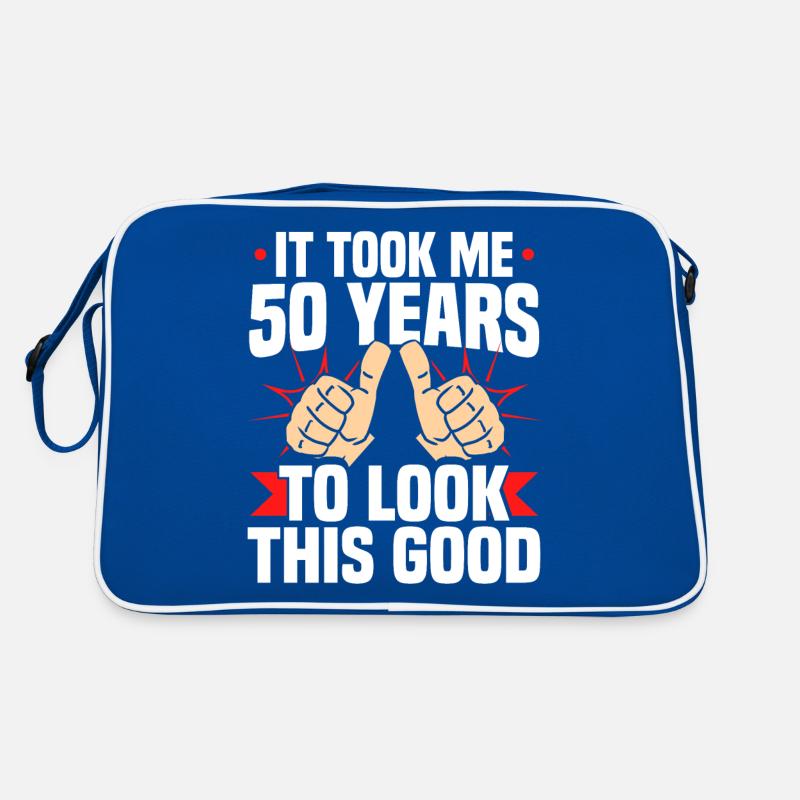 Il a fallu 50 ans drôle 50e anniversaire Sac Retro