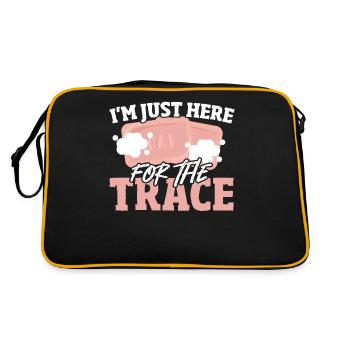 I'm Just Here For The Trace Soap Making Soap - Retro Bag - black/gold - Back