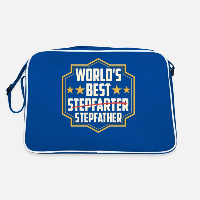 The Best Stepfather in the World Stepdad Stepdad Stepdad Retro Bag
