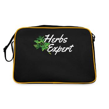 Herb Expert Herb Herb Garden - Retro Bag - black/gold - Back