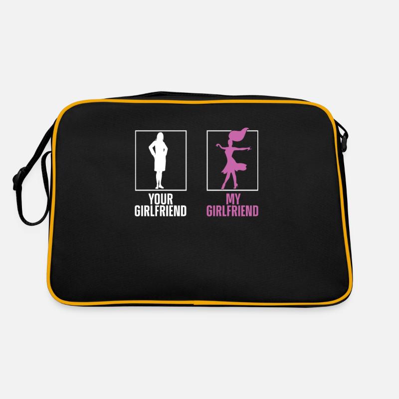 My Salsa Girlfriend Funny Salsa Dancer Latin Dance Retro Bag