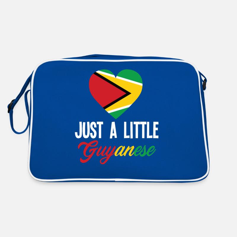 Nur Ein Bisschen Guyanisch Guyana Retro Tasche