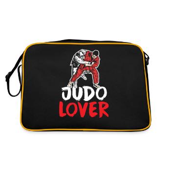 Amateurs de Judo Hobby Arts Martiaux Arts Martiaux Judoka - Sac Retro - noir/or - Dos