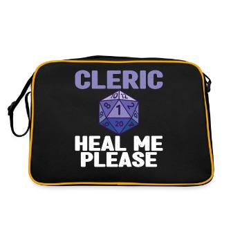 Pen and Paper for Dungeonmaster - Retro Bag - black/gold - Back