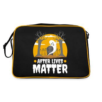 After Lives Matter - Retro Bag - black/gold - Back