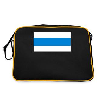 Drapeau de la Russie Nouveau - Sac Retro - noir/or - Dos