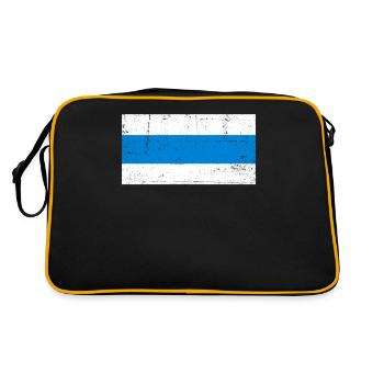 Drapeau de la Russie Nouveau - Sac Retro - noir/or - Dos