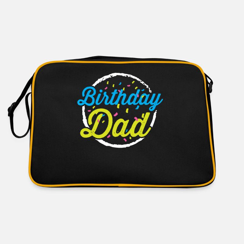 Geburtstag Papa Papi Vater Party Retro Tasche