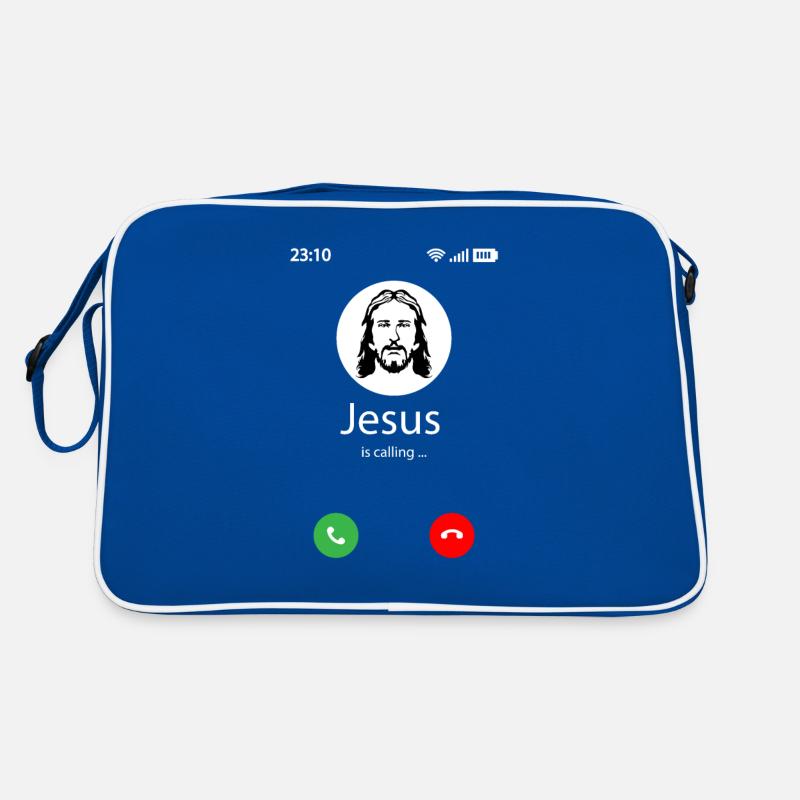 Jesus is calling Retro Tasche