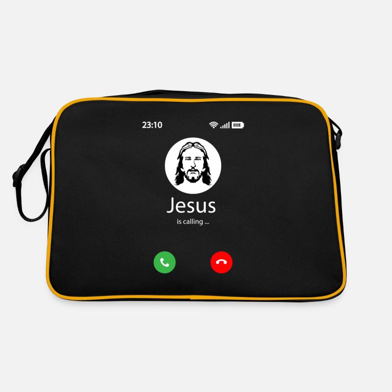 Jesus is calling Retro Bag