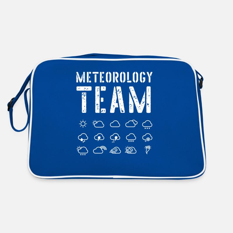 Équipe Météorologie Météorologue Météorologue Sac Retro