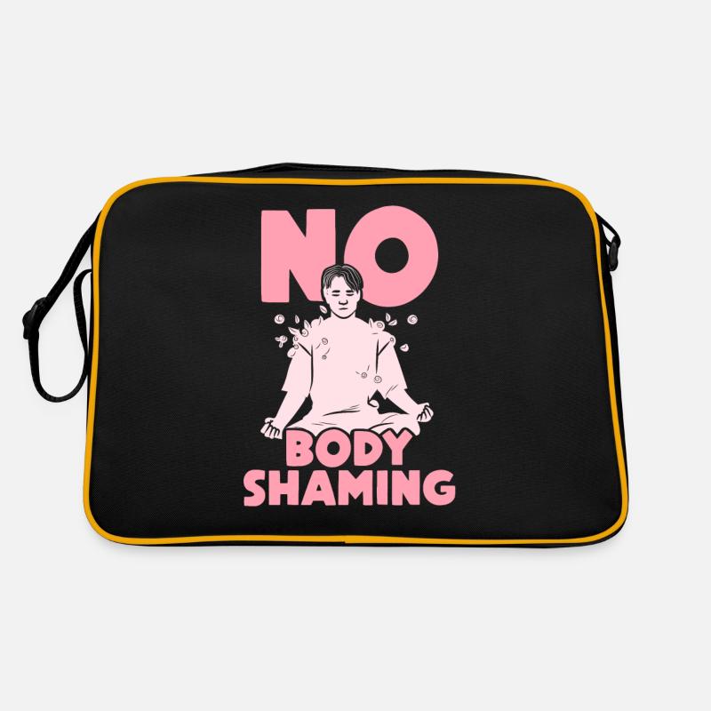 Pas de honte corporelle Arrêtez d’ennuyer la honte corporelle Sac Retro