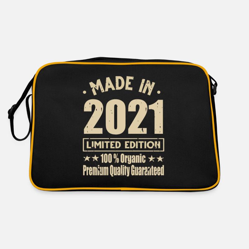 Made in 2021 Vintage Retro Limited Edition Retro Tasche