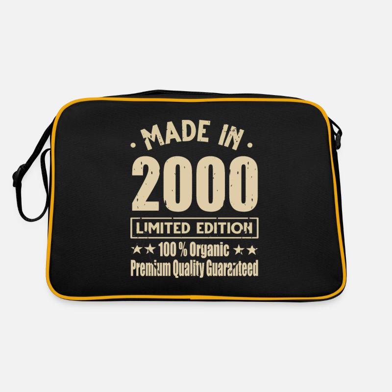Fabriqué en 2000 Vintage Retro Limited Edition Sac Retro