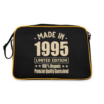 Made in 1995 Vintage Retro Limited Edition - Retro Bag - black/gold - Back