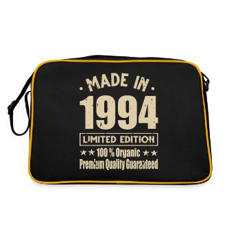 Fabriqué en 1994 Vintage Retro Limited Edition - Sac Retro - noir/or - Dos