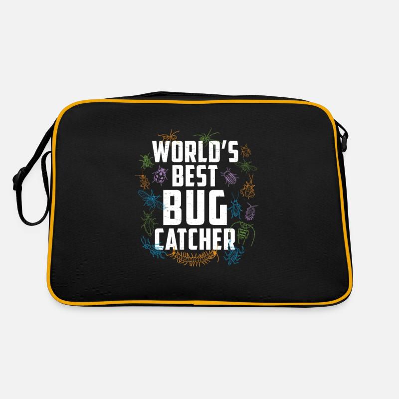 Worlds Best Bug Catcher Funny Entomologen Bug Retro Tasche