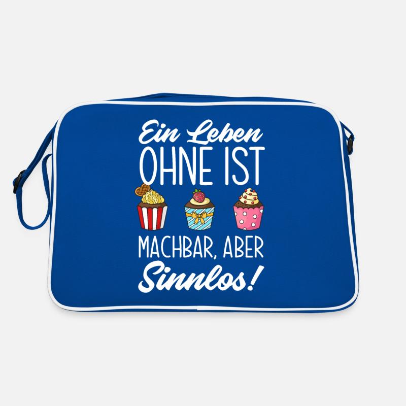Ein Leben Ohne Backen Lustiges Backen Geschenk Retro Tasche