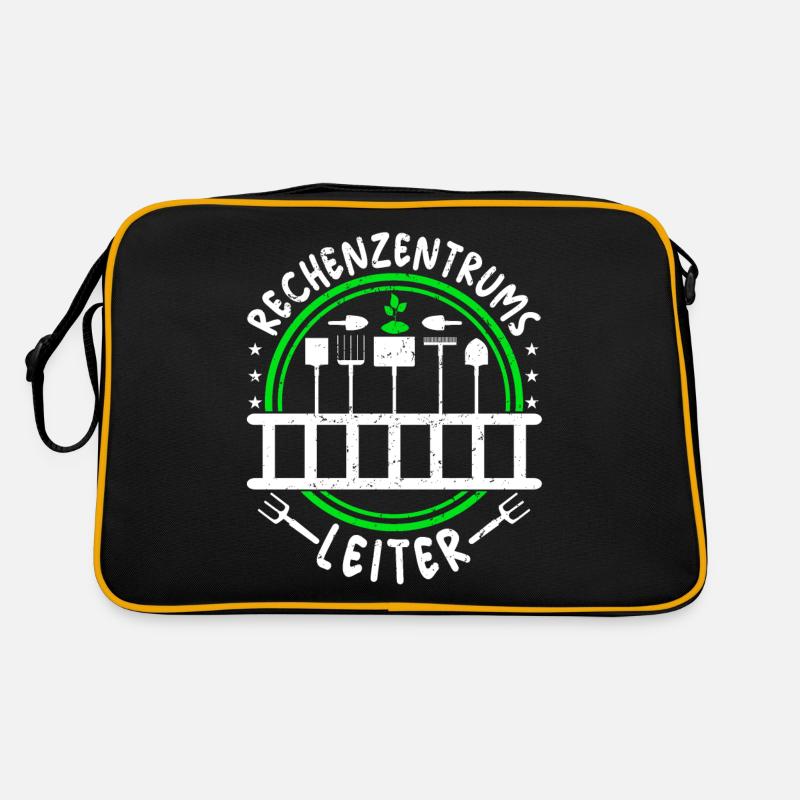 Rechenzentrumsleiter Rechen & Leiter Garten Retro Tasche