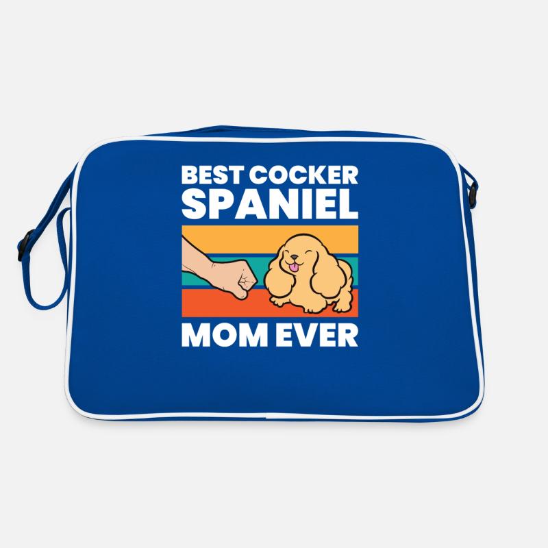 Best Cocker Spaniel Mom Ever Retro Tasche