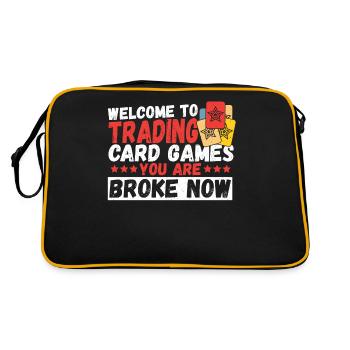 Bienvenue à Jeux de cartes à collectionner Jeu de cartes à collectionner - Sac Retro - noir/or - Dos