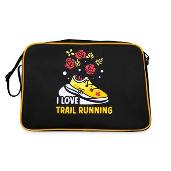 J’adore les courses de Trail Running Trail Running - Sac Retro - noir/or - Dos
