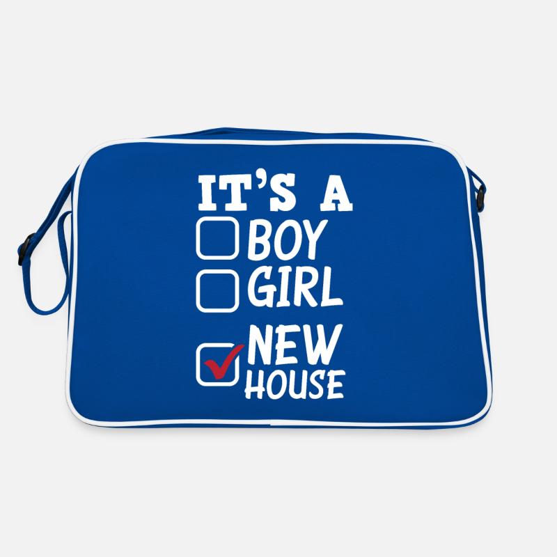 Cadeau d’achat de maison de propriétaire Sac Retro