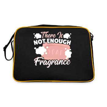 There Is Not Enough Fragrance Soap Making Soap - Retro Bag - black/gold - Back