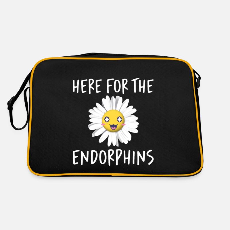 Ici pour les endorphines Sac Retro