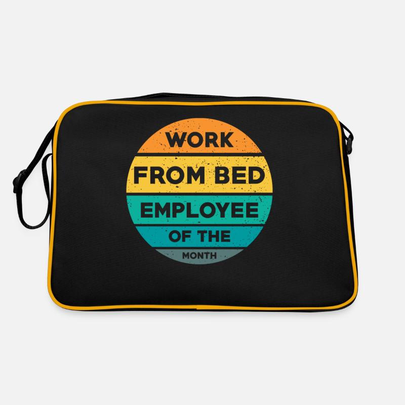 Home Office Spruch Retro Tasche