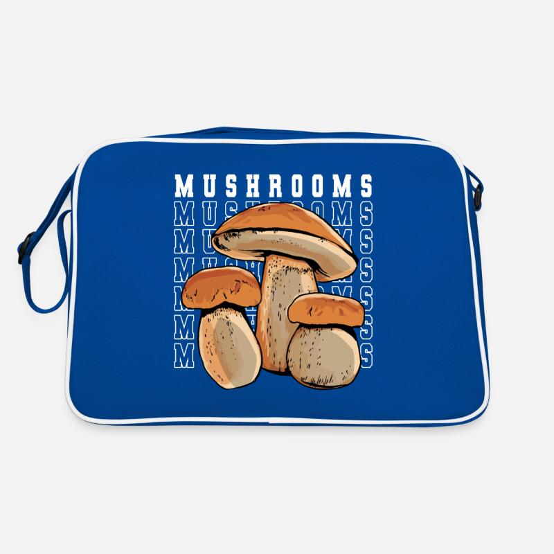 Cueilleur de champignons Recherche de champignons Sac Retro