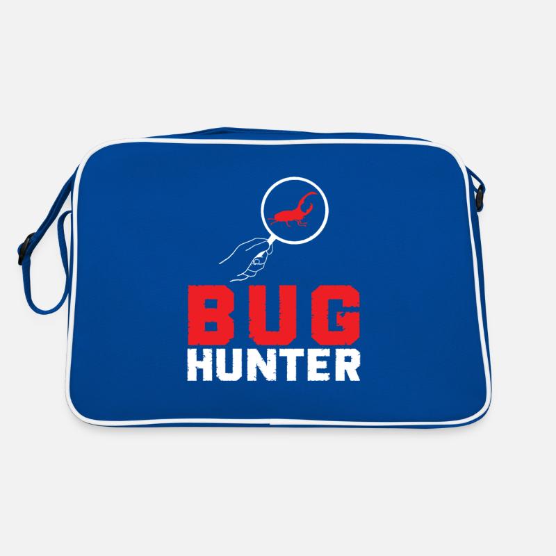 Bug Hunter Funny Entomologist Bug Species Retro Bag