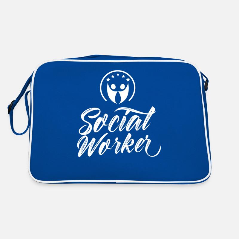 Social Workers Social Work Social Work Occupation Retro Bag